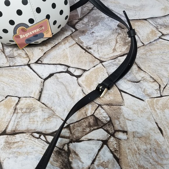 Alice in Wonderland Tea Pot Party Teapot Polka Dot Crossbody Bag Kate Spade - Picture 10 of 13